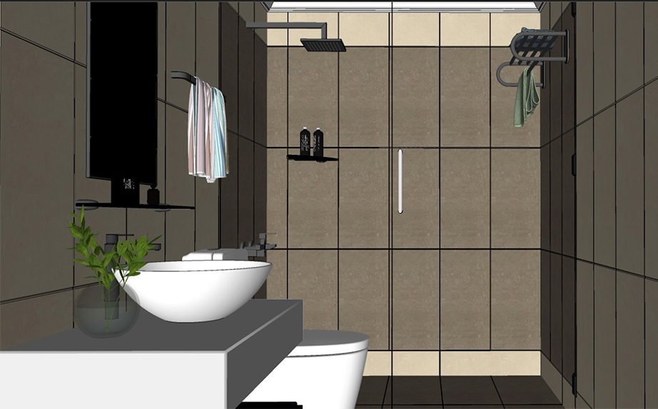 3D Bathroom Renderings - D3